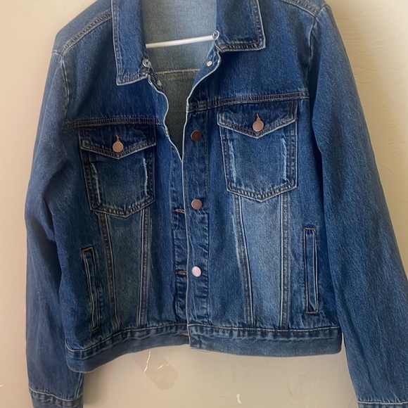 Doe & Rae Jean Jacket! Size medium - Picture 2 of 6